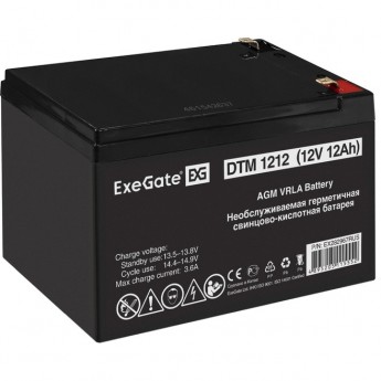Аккумуляторная батарея EXEGATE DTM 1212 Аккумуляторная батарея EXEGATE DTM 1212