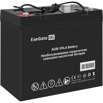 Аккумуляторная батарея EXEGATE DTM 1275L болт М6