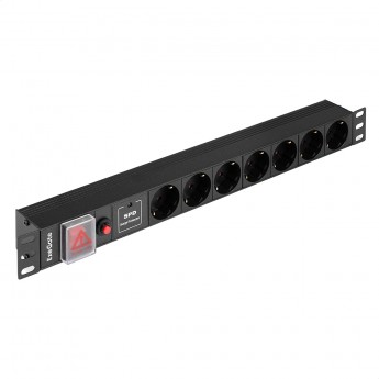 Блок розеток EXEGATE SERVERPRO PDU-19H702 Al-7S-C14-SW-O-SPD1