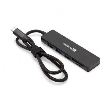 Док-станция 4-в-1 EXEGATE DUB-2213C/CR