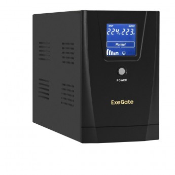 ИБП EXEGATE SPECIALPRO SMART LLB-2200.LCD.AVR.2SH.RJ.USBEX292635RUS