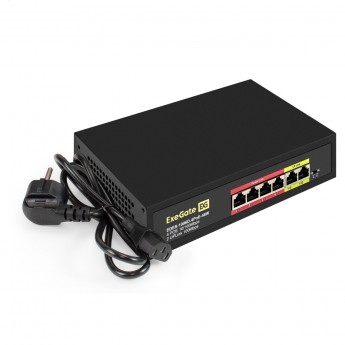 Коммутатор неуправляемый EXEGATE EDES-1006D.4POE-48W