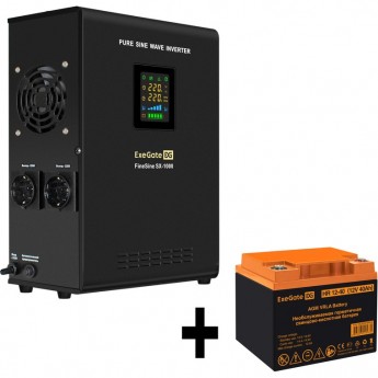 Комплект EXEGATE ИБП EX295997RUS + батарея 40Aч EX282979RUS 1шт Комплект EXEGATE ИБП EX295997RUS + батарея 40Aч EX282979RUS 1шт