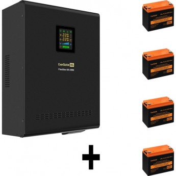 Комплект EXEGATE ИБП EX296003RUS + батарея 33Aч EX285664RUS 4шт