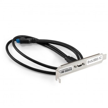 Планка портов в корпус Type-C EXEGATE BrctUSB3-1C Планка портов в корпус Type-C EXEGATE BrctUSB3-1C