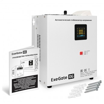 Стабилизатор напряжения EXEGATE MASTER TURBO AVS-20000M Стабилизатор напряжения EXEGATE MASTER TURBO AVS-20000M