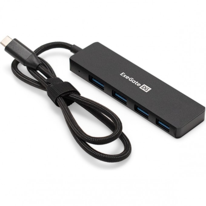 USB-Хаб (концентратор) 4-в-1 EXEGATE DUB-4C/3 EX297631RUS