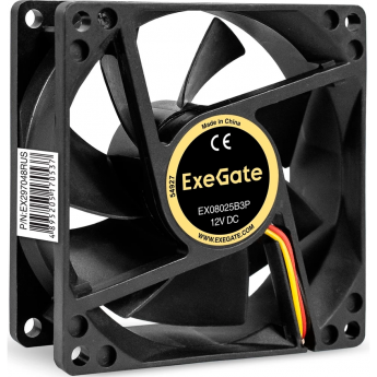 Вентилятор 12В DC EXEGATE EX08025B3P Вентилятор 12В DC EXEGATE EX08025B3P