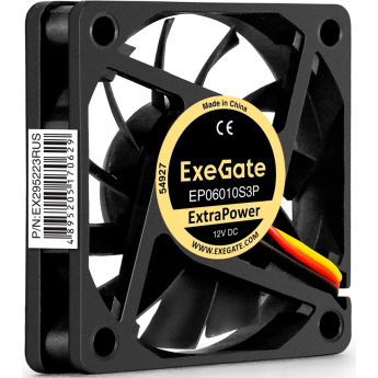 Вентилятор 12В DC EXEGATE EXTRAPOWER EP06010S3P