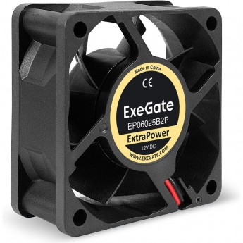 Вентилятор 12В DC EXEGATE EXTRAPOWER EP06025B2P (60x60x25 мм Вентилятор 12В DC EXEGATE EXTRAPOWER EP06025B2P (60x60x25 мм
