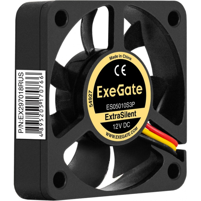 Вентилятор 12В DC EXEGATE EXTRASILENT ES05010S3P EX297018RUS